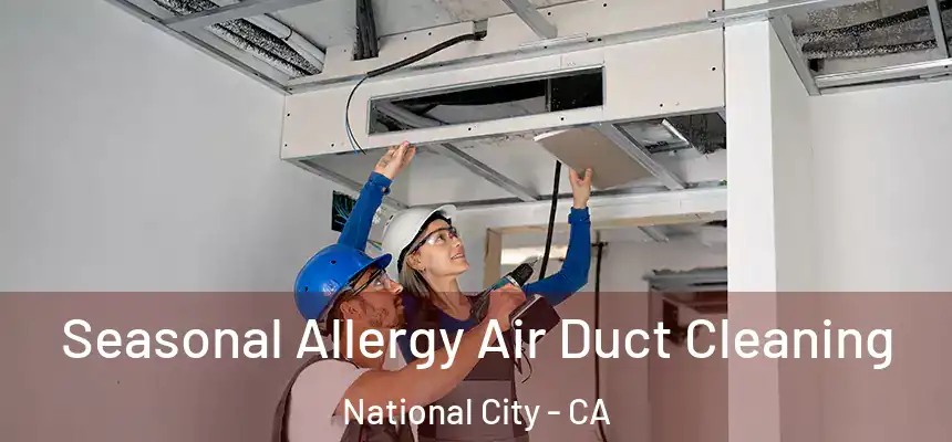  Seasonal Allergy Air Duct Cleaning National City - CA